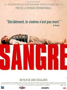 Affiche du film Sangre (2005) de Amat Escalante. Voir Sangre en streaming / torrent sur meilleurs-films.fr
