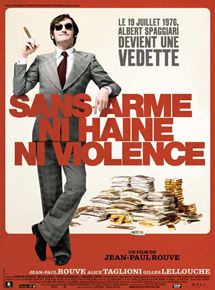Affiche du film Sans arme, ni haine, ni violence (2007) de Jean-Paul Rouve. Voir Sans arme, ni haine, ni violence en streaming / torrent sur meilleurs-films.fr