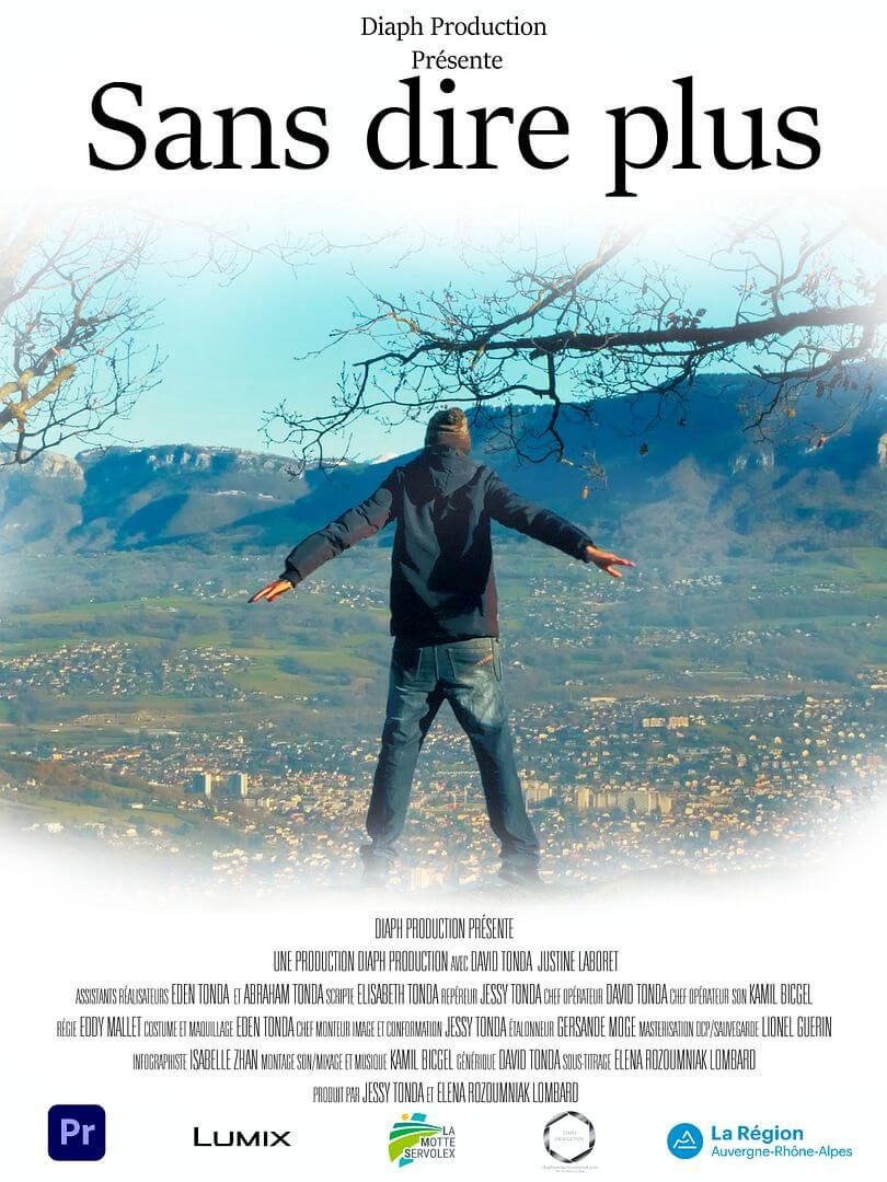 Affiche du court métrage Sans dire plus (2025) de . Voir Sans dire plus en streaming / torrent sur meilleurs-films.fr