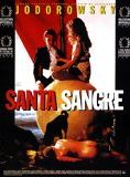 Affiche du film Santa Sangre (1989) de Alejandro Jodorowsky. Voir Santa Sangre en streaming / torrent sur meilleurs-films.fr