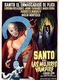 Affiche du film Santo contre le tresor de Dracula (1968) de Rene Cardona. Voir Santo contre le tresor de Dracula en streaming / torrent sur meilleurs-films.fr