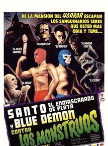 Affiche du film Santo el enmascarado de plata y Blue Demon contra los monstruos (1970) de Gilberto Martinez Solares Affiche du film Santo el enmascarado de plata y Blue Demon contra los monstruos (1970) de Gilberto Martinez Solares. Voir Santo el enmascarado de plata y Blue Demon contra los monstruos en streaming / torrent sur meilleurs-films.fr