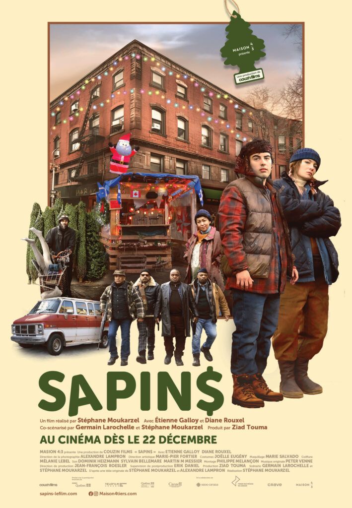 Affiche du film Sapin$ (2023) de . Voir Sapin$ en streaming / torrent sur meilleurs-films.fr