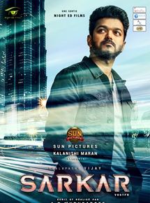 Affiche du film Sarkar (2018) de A.R. Murugadoss. Voir Sarkar en streaming / torrent sur meilleurs-films.fr