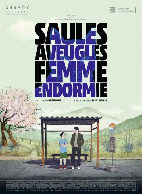Affiche du film Saules aveugles, femme endormie (2023) de Pierre Foldes. Voir Saules aveugles, femme endormie en streaming / torrent sur meilleurs-films.fr