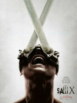 Affiche du film Saw X (2023) de Kevin Greutert.