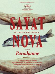 Affiche du film Sayat Nova – La couleur de la grenade (1969) de Sergei Paradjanov. Voir Sayat Nova – La couleur de la grenade en streaming / torrent sur meilleurs-films.fr