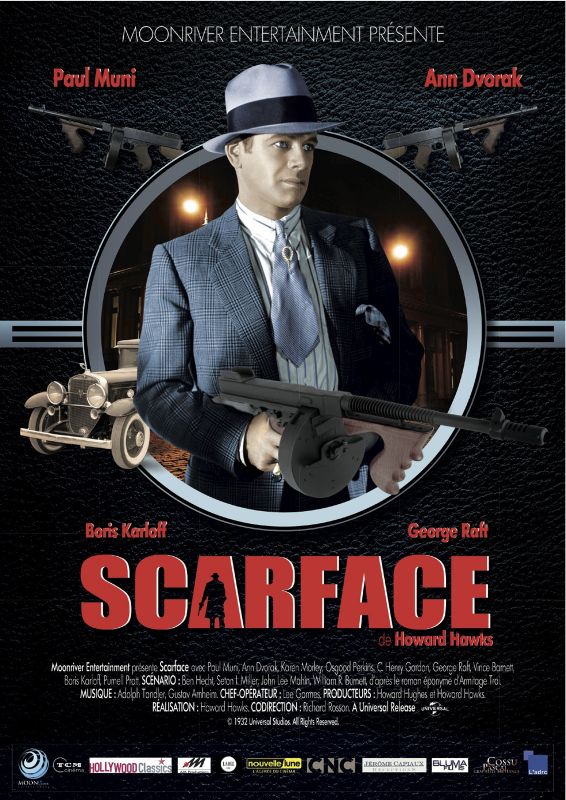 Affiche du film Scarface (1932) de Howard Hawks Affiche du film Scarface (1932) de Howard Hawks. Voir Scarface en streaming / torrent sur meilleurs-films.fr