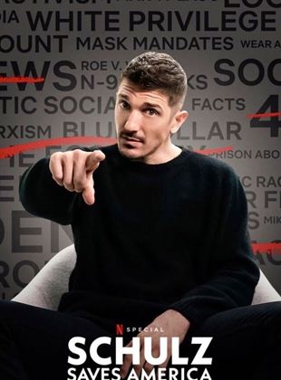 Affiche de la série Schulz Saves America (2020) de . Voir Schulz Saves America en streaming / torrent sur meilleurs-films.fr
