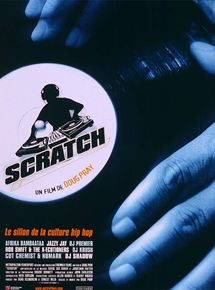 Affiche du film Scratch (2001) de Doug Pray. Voir Scratch en streaming / torrent sur meilleurs-films.fr