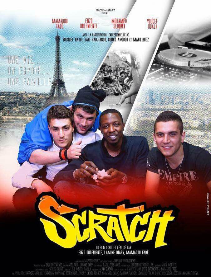 Affiche du court métrage Scratch (2014) de Enzo Onteniente. Voir Scratch en streaming / torrent sur meilleurs-films.fr