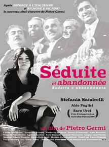 Affiche du film Séduite et abandonnée (1964) de Pietro Germi Affiche du film Séduite et abandonnée (1964) de Pietro Germi. Voir Séduite et abandonnée en streaming / torrent sur meilleurs-films.fr