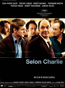 Affiche du film Selon Charlie (2005) de Nicole Garcia Affiche du film Selon Charlie (2005) de Nicole Garcia. Voir Selon Charlie en streaming / torrent sur meilleurs-films.fr