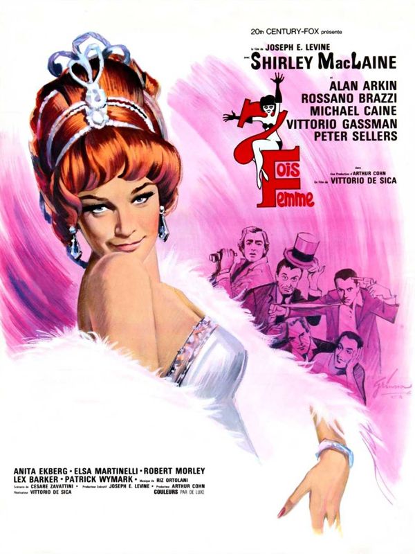 Affiche du film Sept fois Femme (1967) de Vittorio De Sica. Voir Sept fois Femme en streaming / torrent sur meilleurs-films.fr