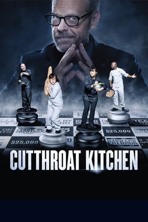 Affiche de la série Cutthroat Kitchen (2013) de Affiche de la série Cutthroat Kitchen (2013) de . Voir Cutthroat Kitchen en streaming / torrent sur meilleurs-films.fr