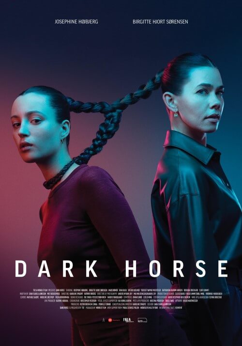 Affiche de la série Dark Horse (2024) de Karoline Lyngbye. Voir Dark Horse en streaming / torrent sur meilleurs-films.fr