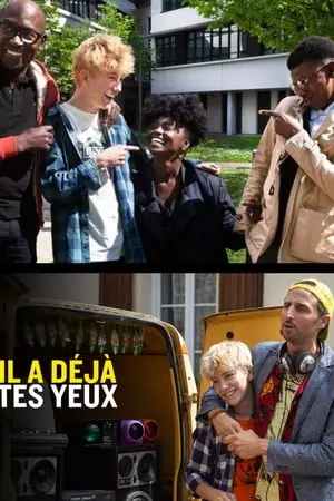 Affiche de la série Il a déjà tes yeux (2020) de Lucien Jean-Baptiste & Sébastien Mounier.