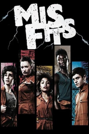 Affiche de la série Misfits (2009) de Howard Overman. Voir Misfits en streaming / torrent sur meilleurs-films.fr