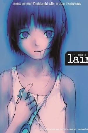 Affiche de la série Serial Experiments Lain (1998) de Yoshitoshi ABe. Voir Serial Experiments Lain en streaming / torrent sur meilleurs-films.fr