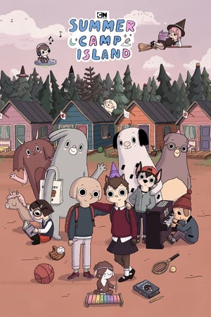 Affiche de la série Summer Camp Island (2018) de Julia Pott. Voir Summer Camp Island en streaming / torrent sur meilleurs-films.fr