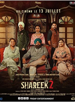 Affiche du film Shareek 2 (2022) de Navaniat Singh. Voir Shareek 2 en streaming / torrent sur meilleurs-films.fr