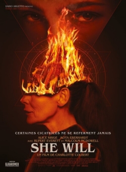 Affiche du film She Will (2022) de Charlotte Colbert.