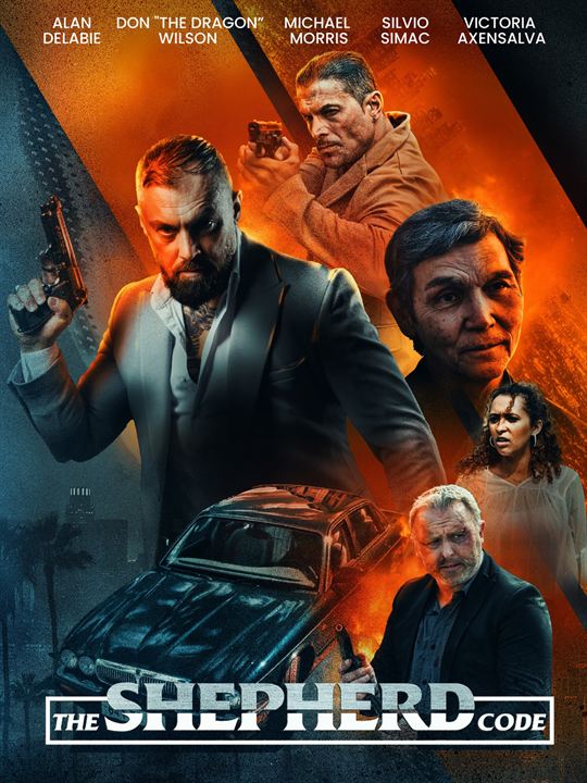 Affiche du film Shepherd Code (2024) de Alan Delabie. Voir Shepherd Code en streaming / torrent sur meilleurs-films.fr