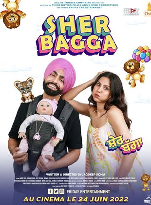 Affiche du film Sher Bagga (2022) de Jagdeep Sidhu. Voir Sher Bagga en streaming / torrent sur meilleurs-films.fr
