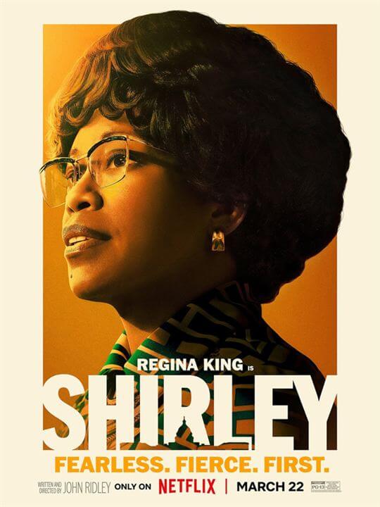 Affiche du film Shirley (2024) de John Ridley Affiche du film Shirley (2024) de John Ridley. Voir Shirley en streaming / torrent sur meilleurs-films.fr