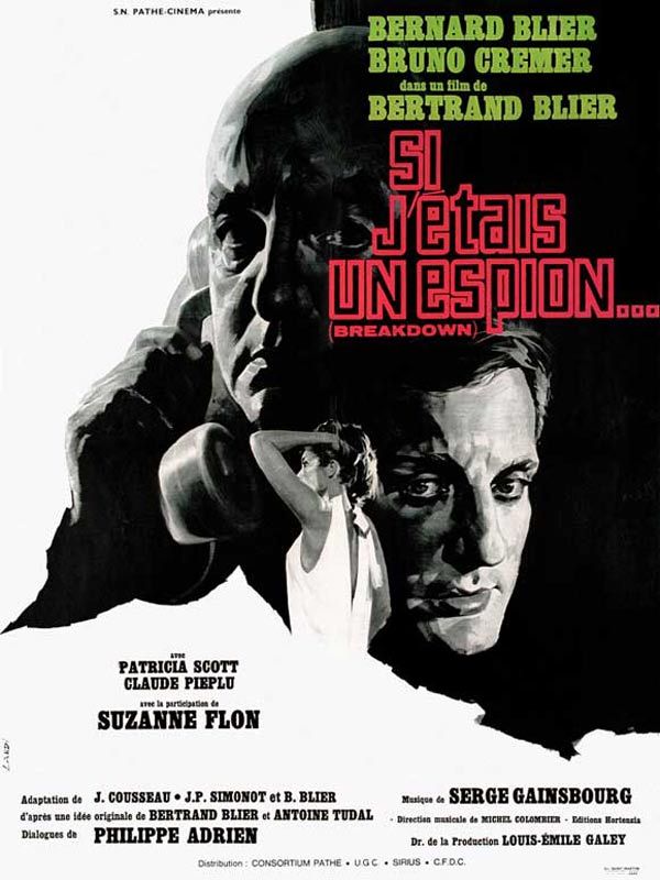 Affiche du film Si j’étais un espion (1967) de Bertrand Blier Affiche du film Si j’étais un espion (1967) de Bertrand Blier. Voir Si j’étais un espion en streaming / torrent sur meilleurs-films.fr