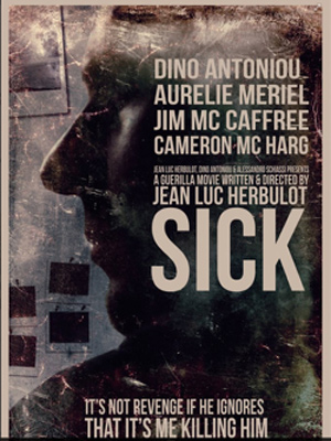 Affiche du court métrage Sick (2011) de Jean-Luc Herbulot. Voir Sick en streaming / torrent sur meilleurs-films.fr