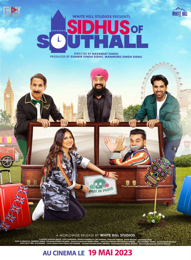 Affiche du film Sidhus of Southall (2023) de Navaniat Singh. Voir Sidhus of Southall en streaming / torrent sur meilleurs-films.fr