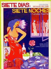 Affiche du film Siete dias, siete noches (7 jours, 7 nuits) (2003) de Joel Cano. Voir Siete dias, siete noches (7 jours, 7 nuits) en streaming / torrent sur meilleurs-films.fr