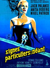 Affiche du film Signes particuliers: néant (1958) de John Gilling. Voir Signes particuliers: néant en streaming / torrent sur meilleurs-films.fr