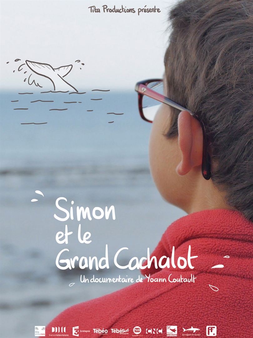 Affiche du court métrage Simon et le grand cachalot (2018) de Yoann Coutault. Voir Simon et le grand cachalot en streaming / torrent sur meilleurs-films.fr
