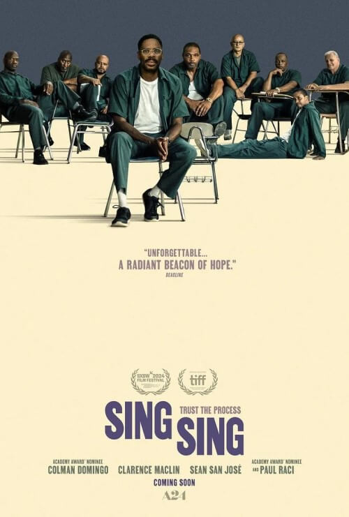 Affiche du film Sing Sing (2025) de Greg Kwedar Affiche du film Sing Sing (2025) de Greg Kwedar. Voir Sing Sing en streaming / torrent sur meilleurs-films.fr