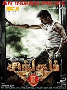 Affiche du film Singam 2 (2012) de Hari. Voir Singam 2 en streaming / torrent sur meilleurs-films.fr