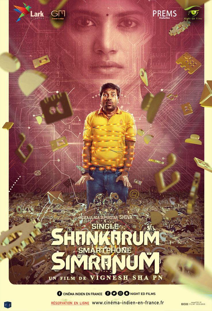 Affiche du film Single Shankarum Smartphone Simranum (2023) de Vignesh Sha P.N. Affiche du film Single Shankarum Smartphone Simranum (2023) de Vignesh Sha P.N.. Voir Single Shankarum Smartphone Simranum en streaming / torrent sur meilleurs-films.fr