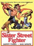 Affiche du film Sister Street Fighter (1974) de Kazuhiko Yamaguchi. Voir Sister Street Fighter en streaming / torrent sur meilleurs-films.fr
