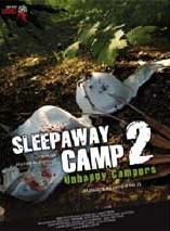 Affiche du film Sleepaway Camp II: Unhappy Campers (1988) de Michael A. Simpson. Voir Sleepaway Camp II: Unhappy Campers en streaming / torrent sur meilleurs-films.fr