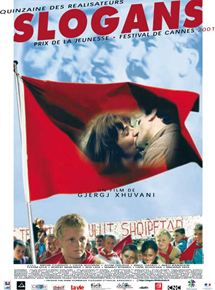 Affiche du film Slogans (2000) de Gjergj Xhuvani. Voir Slogans en streaming / torrent sur meilleurs-films.fr