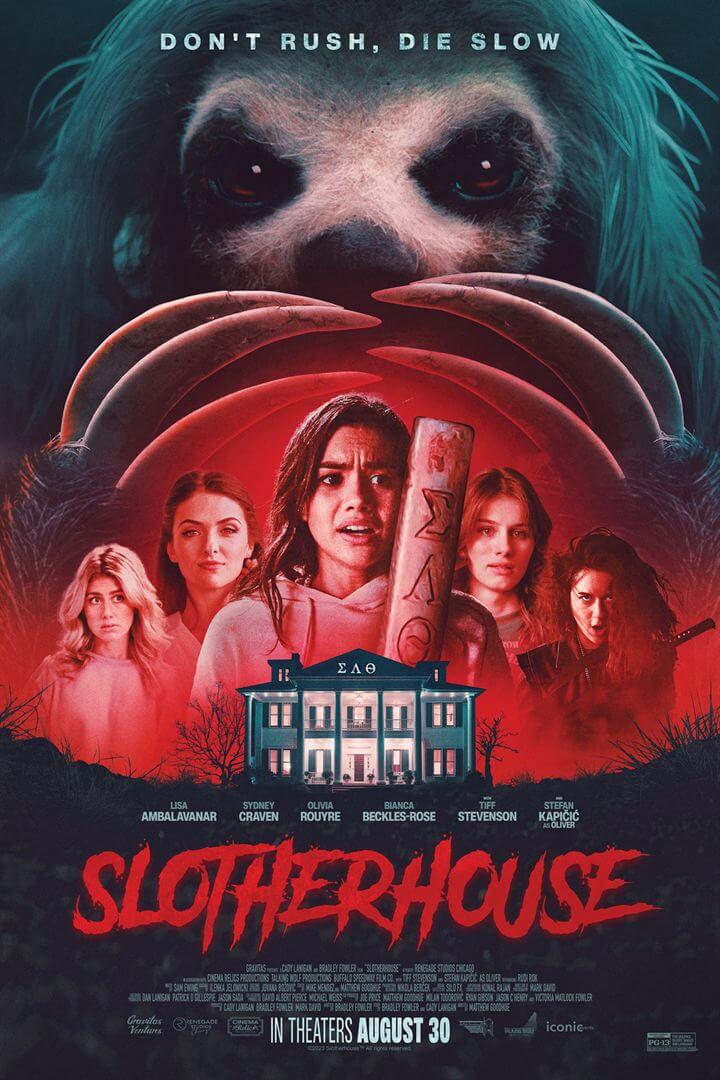 Affiche du film Slotherhouse (2023) de Matthew Goodhue Affiche du film Slotherhouse (2023) de Matthew Goodhue. Voir Slotherhouse en streaming / torrent sur meilleurs-films.fr