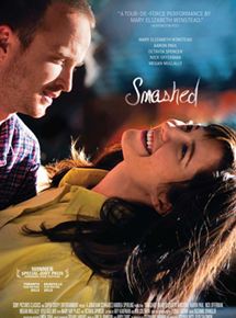 Affiche du film Smashed (2012) de James Ponsoldt. Voir Smashed en streaming / torrent sur meilleurs-films.fr
