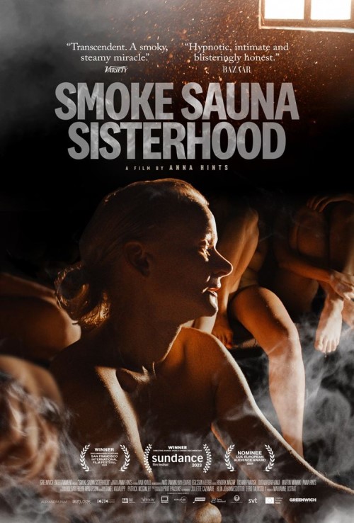 Affiche du film Smoke Sauna Sisterhood (2024) de Anna Hints. Voir Smoke Sauna Sisterhood en streaming / torrent sur meilleurs-films.fr