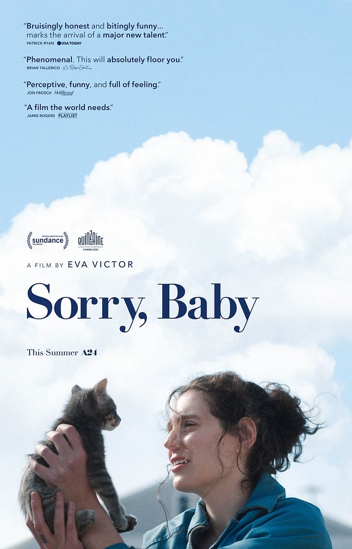 Affiche du film Sorry, Baby (2025) de Eva Victor. Voir Sorry, Baby en streaming / torrent sur meilleurs-films.fr