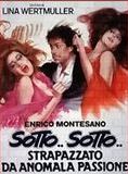 Affiche du film Sotto… sotto… strapazzato da anomala passione (1984) de Lina Wertmüller. Voir Sotto… sotto… strapazzato da anomala passione en streaming / torrent sur meilleurs-films.fr