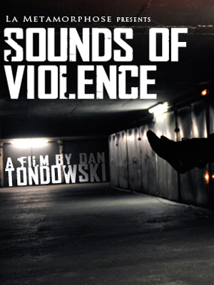 Affiche du court métrage Sounds of Violence (2012) de Dan Tondowski. Voir Sounds of Violence en streaming / torrent sur meilleurs-films.fr