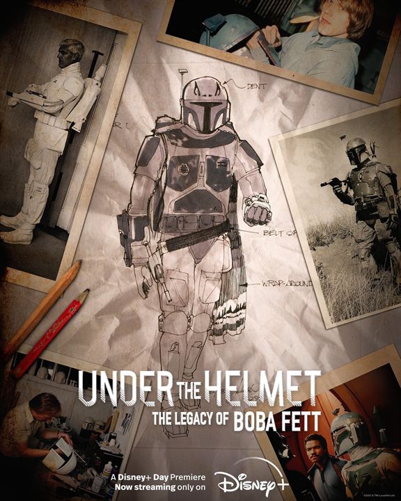 Affiche du court métrage Sous le casque : l’héritage de Boba Fett (2021) de . Voir Sous le casque : l’héritage de Boba Fett en streaming / torrent sur meilleurs-films.fr