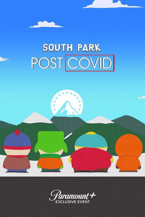 Affiche South Park: Post Covid (2021) de Trey Parker.