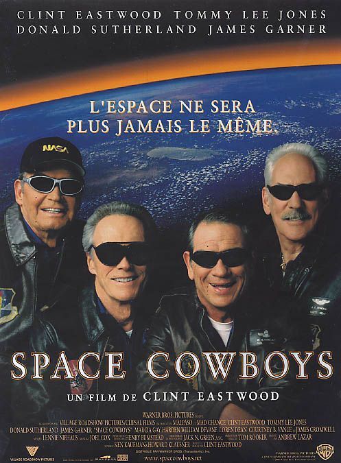 Affiche du film Space Cowboys (2000) de Clint Eastwood Affiche du film Space Cowboys (2000) de Clint Eastwood. Voir Space Cowboys en streaming / torrent sur meilleurs-films.fr